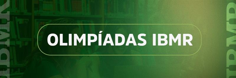 Arte para o evento do Olimpíadas IBMR