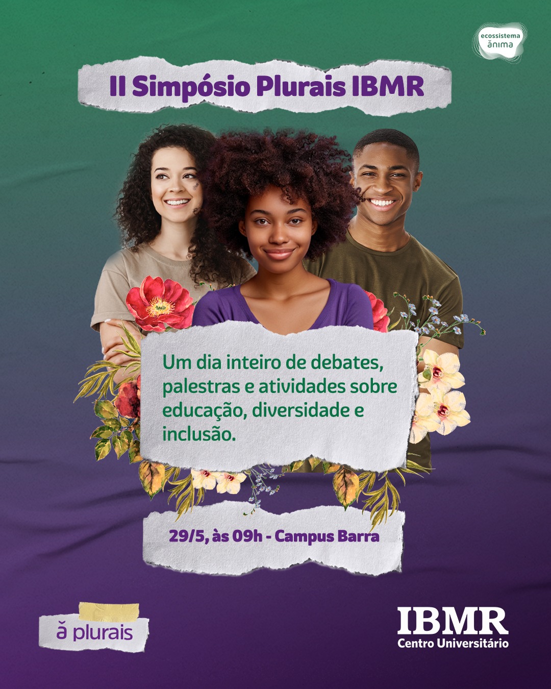Cartaz II Simpósio Plurais