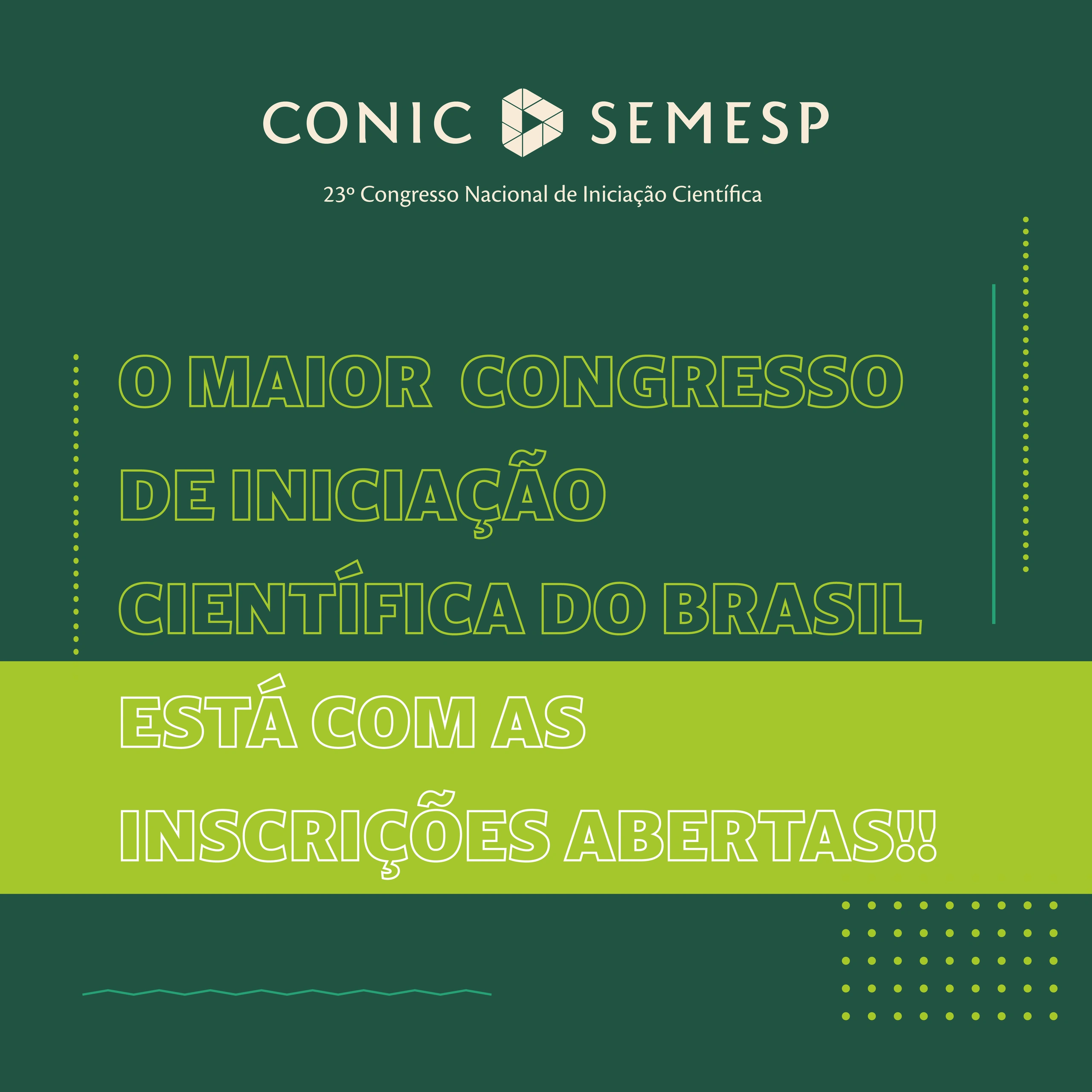 Vem aí 23° CONIC-SEMESP