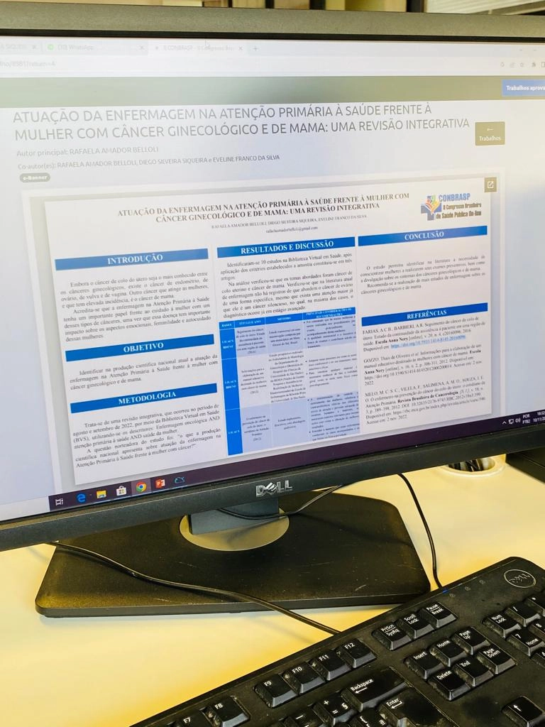 Alunas do curso de Enfermagem participam do II Congresso Brasileiro de Saúde Pública On-line