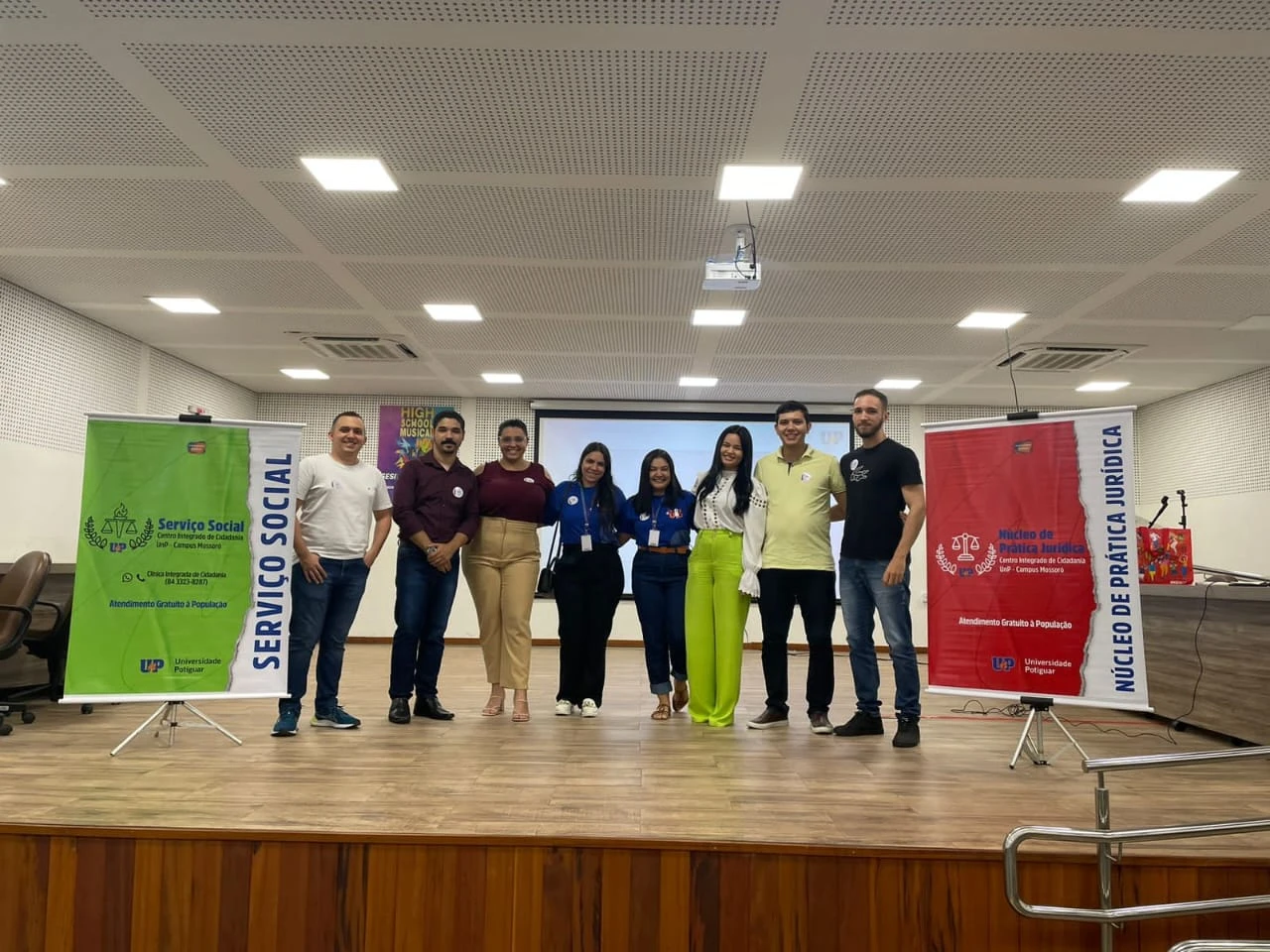 NPJ Mossoró reúne mais de 200 alunos, em palestra