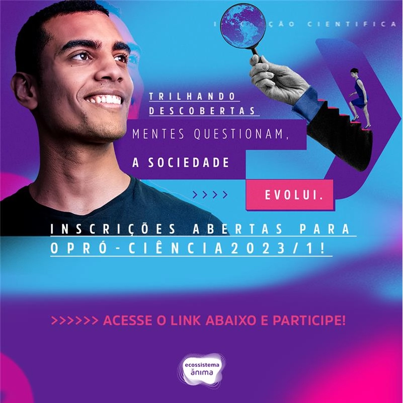 Estudantes já podem se inscrever no Pró-Ciência