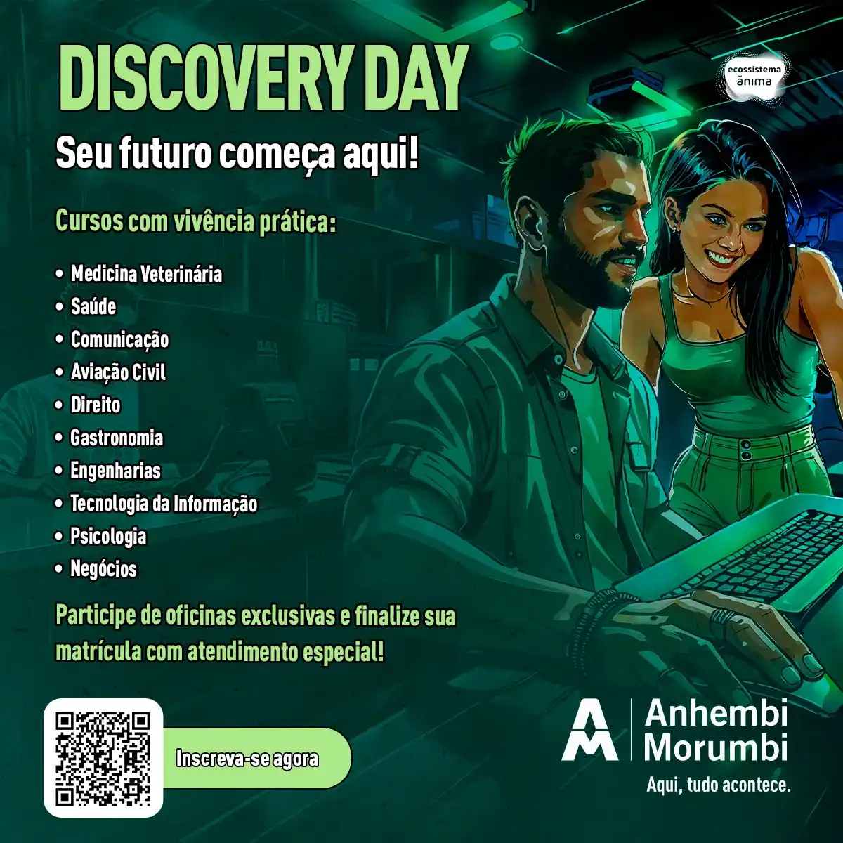 Discovery Day Anhembi Morumbi: vivência prática e conexão com o universo universitário