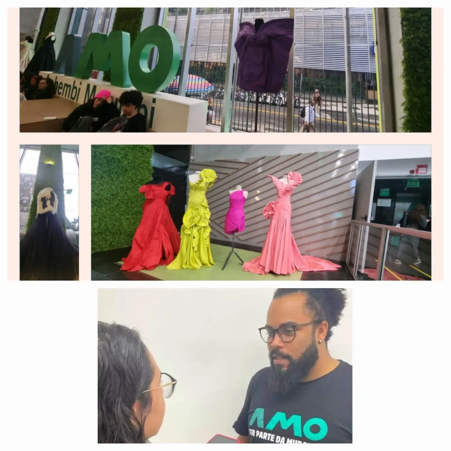 Acervo de André Lima em exposição na unidade Paulista