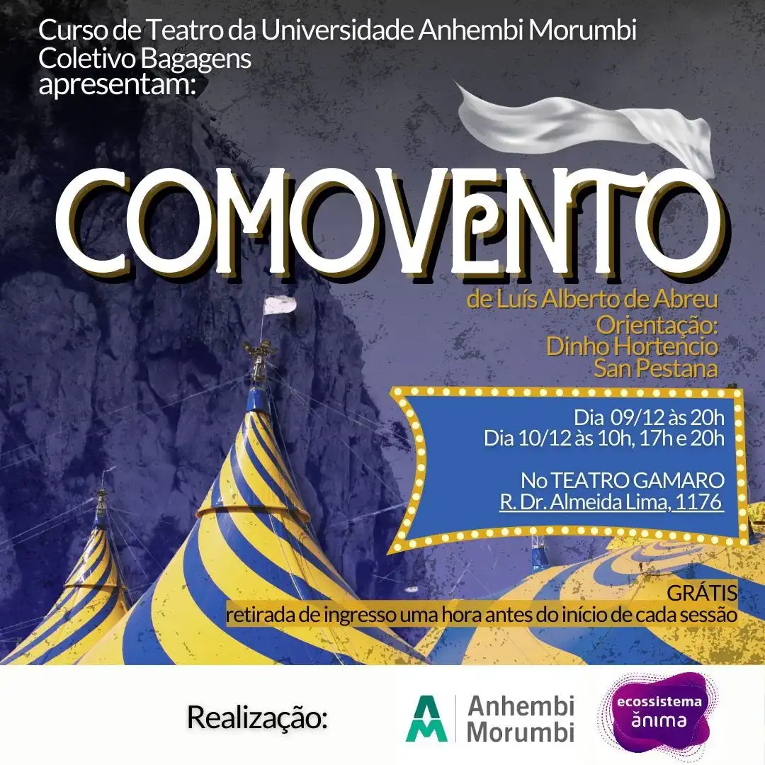 “Comovento” estreia na Universidade Anhembi Morumbi com espetáculo emocionante