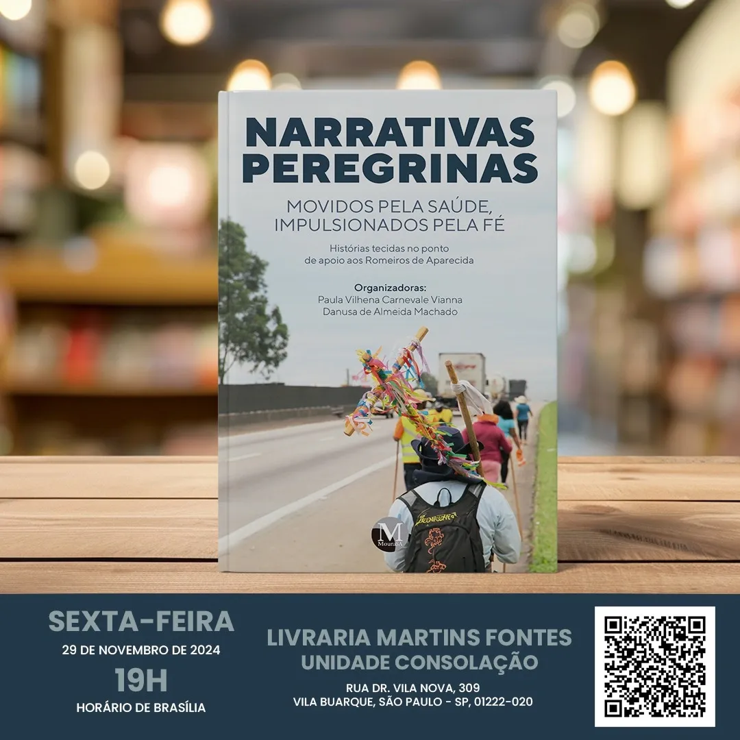 Lançamento do Livro “Narrativas Peregrinas” destaca saúde, espiritualidade e formação médica