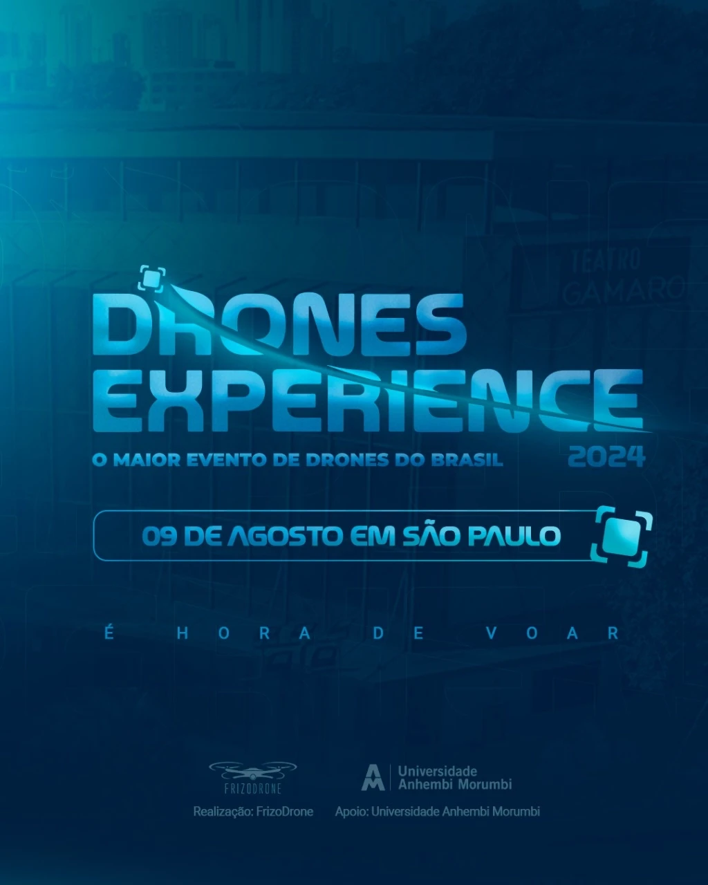Anhembi Morumbi será a sede do maior evento de drones do Brasil
