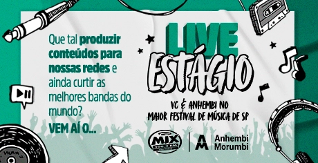 Live Estágio no maior festival de música de SP