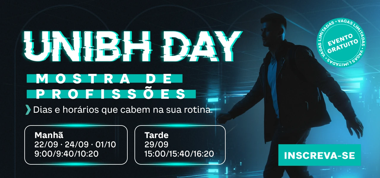 unibh day banner do UniBH Day - divulgação de evento