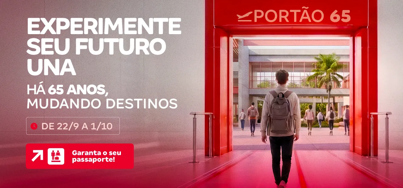 Chegou a hora de dar o primeiro passo, testar seus talentos e descobrir onde você pode chegar.