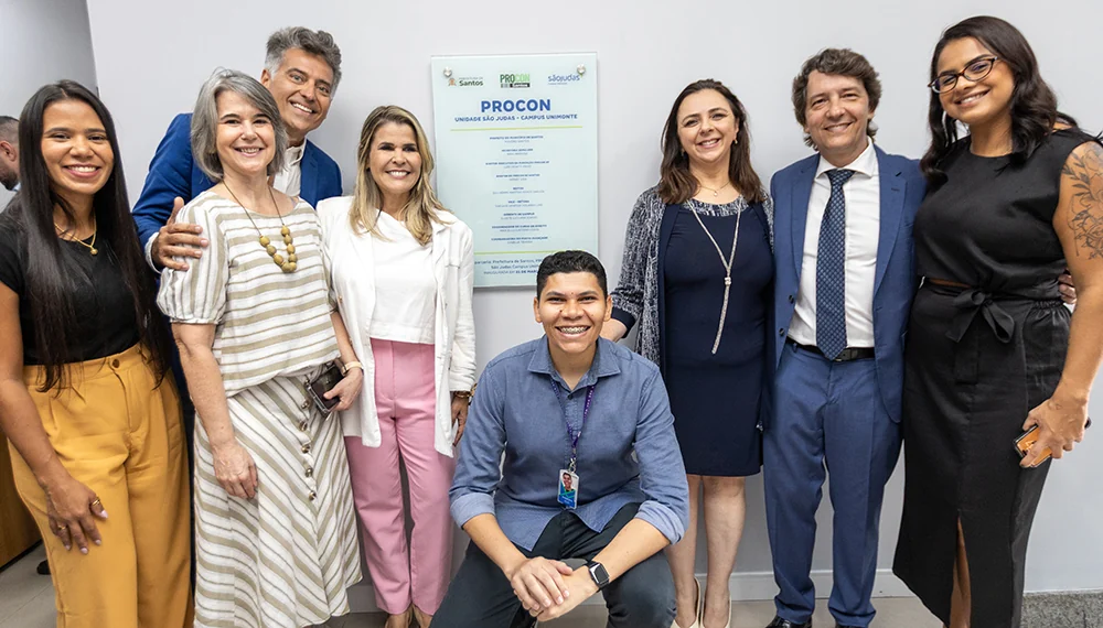 São Judas Unimonte inaugura posto avançado do Procon em Santos e amplia atendimento à população