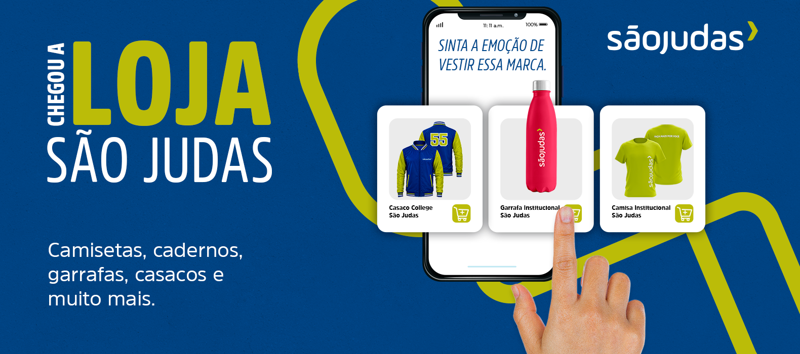 Loja São Judas chega com produtos exclusivos para alunos e egressos