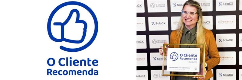 São Judas conquista selo “O Cliente Recomenda” na categoria Educação