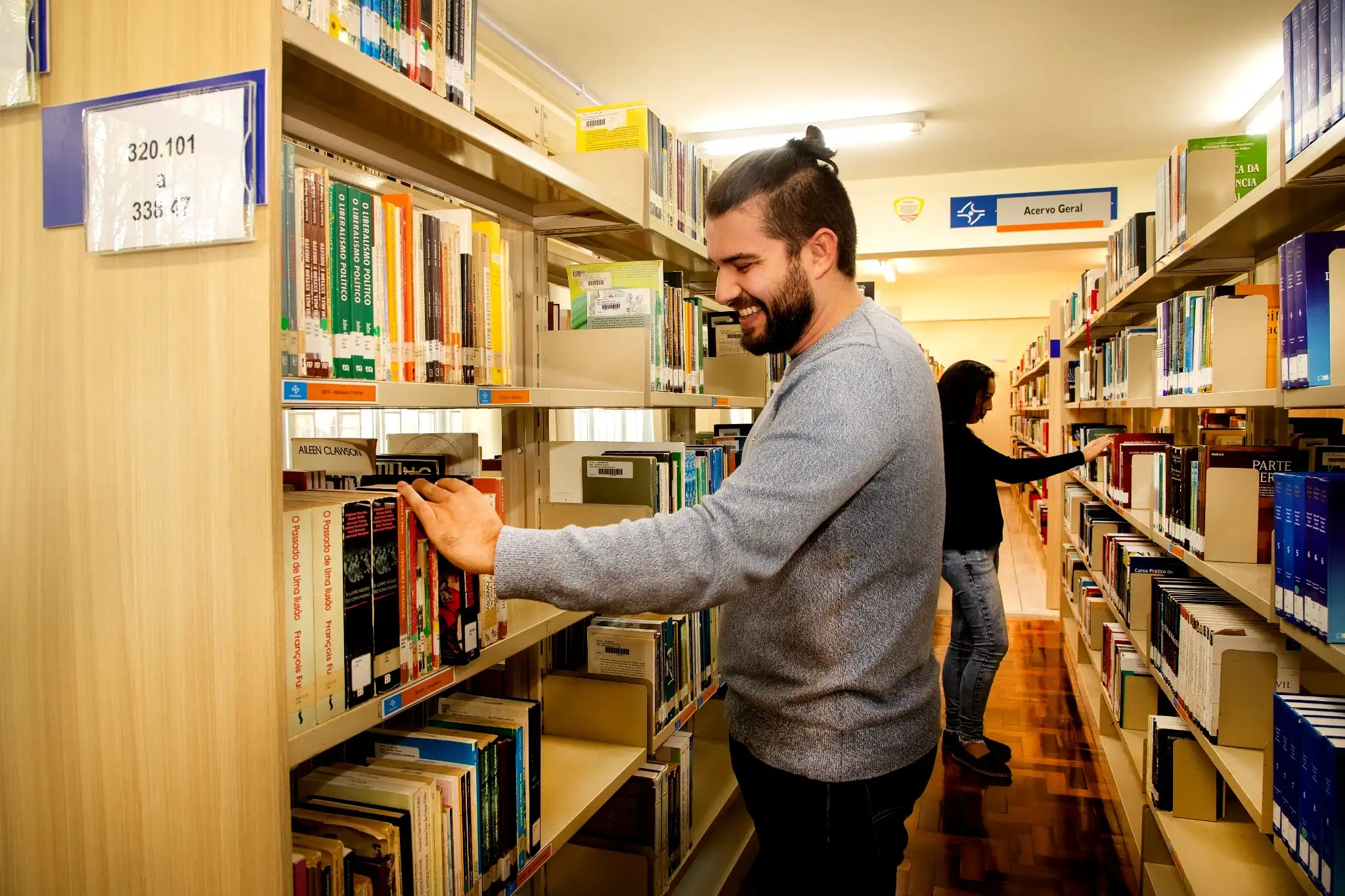 biblioteca banner unisul