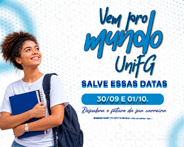 Banner Full Vem para o Mundo UniFG